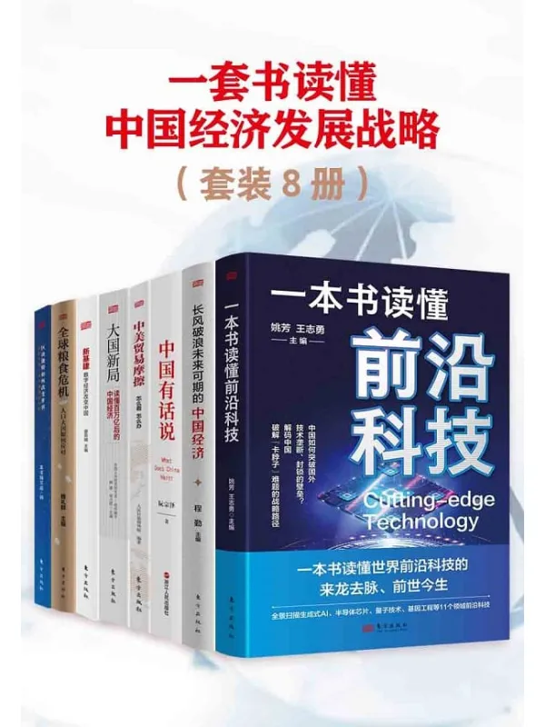 《一套书读懂中国经济发展战略（共八册）》封面图片