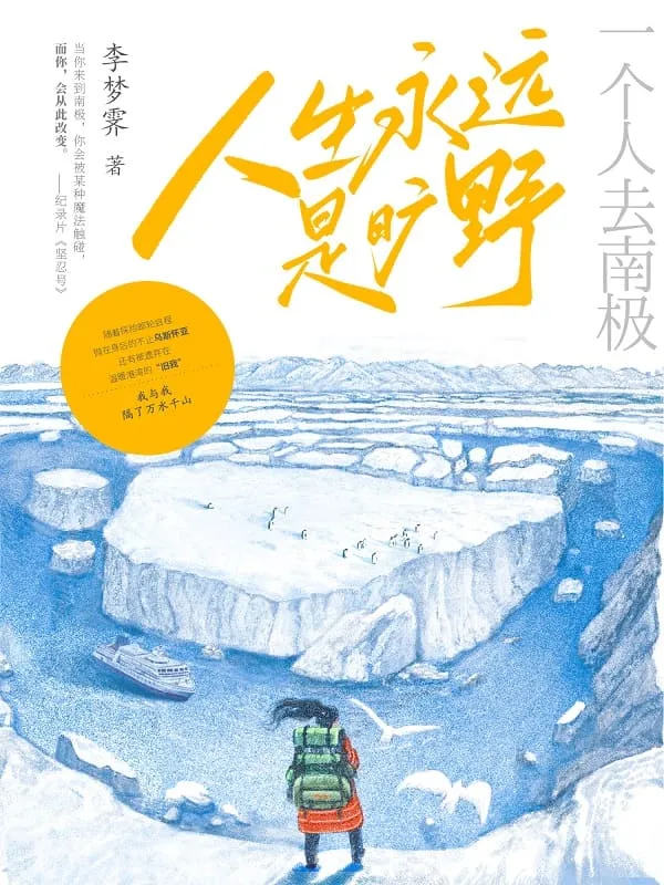 《人生永远是旷野:一个人去南极》封面图片