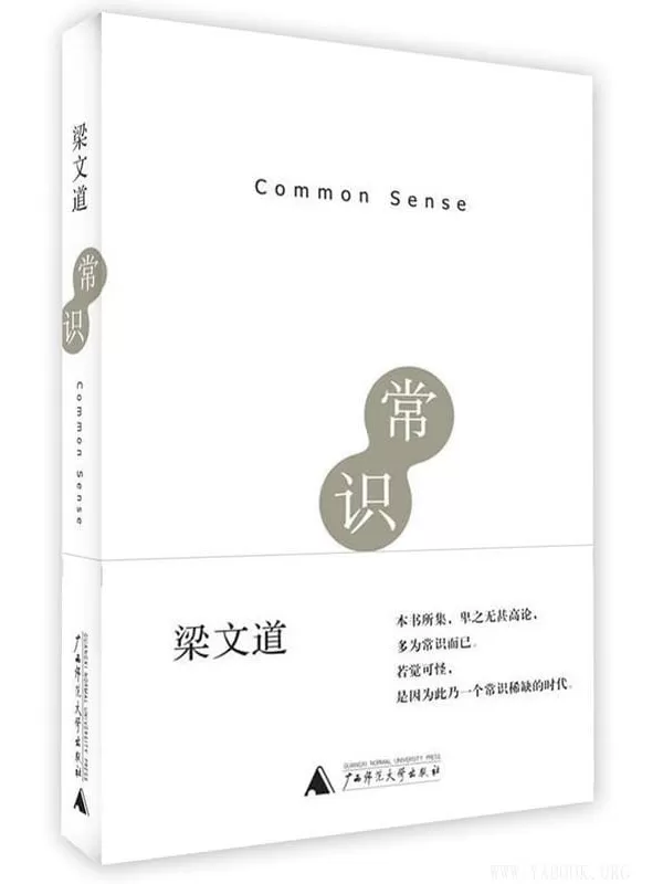 《常识》梁文道.文字版电子书[PDF]