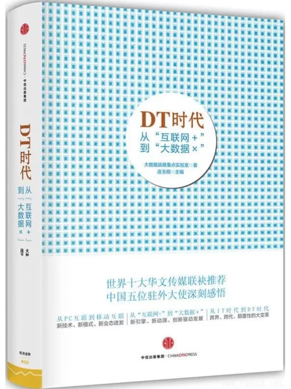  《DT时代：从“互联网+”到“大数据×”》大数据战略重点实验室【扫描版_PDF电子书_下载】