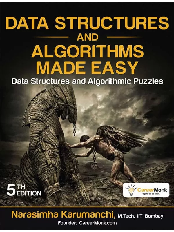 《简化的数据结构和算法：数据结构和算法难题》原名《Data Structures And Algorithms Made Easy》Narasimha Karumanchi【文字版_PDF电子书_下载】