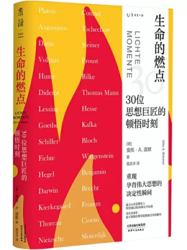 《生命的燃点：30位思想巨匠的顿悟时刻》（重现柏拉图、但丁、歌德、黑格尔、达尔文、尼采、伏尔泰等巨匠孕育伟大思想的决定性瞬间） (未读·思想家)[德]奥托·A.波默【文字版_PDF电子书_下载】