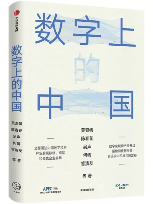 《数字上的中国》（数字化赋能产业升级，描绘消费新图景，实现碳中和与共同富裕）黄奇帆 & 陈春花 & 吴声 & 何帆 & 管清友【文字版_PDF电子书_下载】