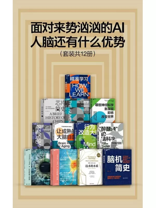 《面对来势汹汹的AI，人脑还有什么优势（套装共12册）》汪波；斯坦尼斯拉斯·迪昂；芭芭拉·特沃斯基；陈言；斯坦尼斯拉斯·迪昂；库斯 杰里米·弗里曼 ；大卫·林登；约翰·梅迪纳；阿马尔·阿尔查拉比；布莱·惠特比；布莱恩·阿瑟【文字版_EPUB电子书_雅书】