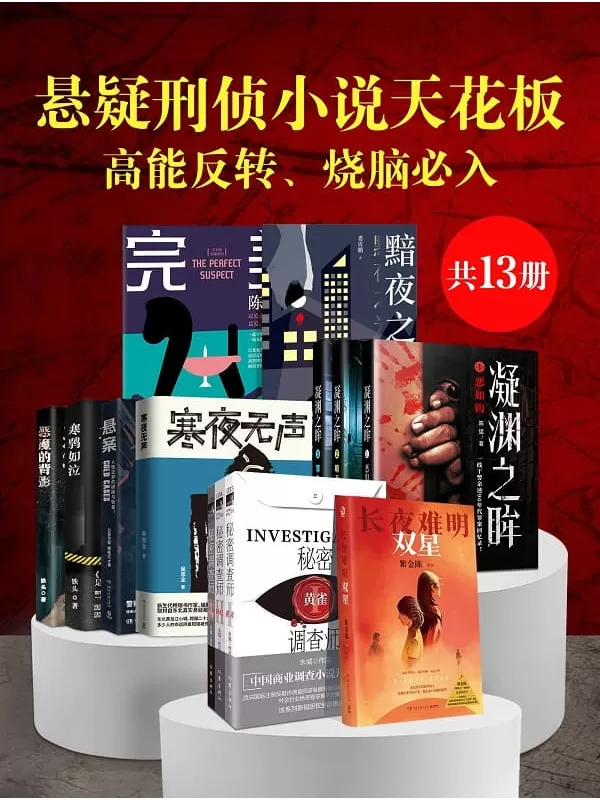 《悬疑刑侦小说天花板：高能反转、烧脑必入（共13册）》吴忠全 等【文字版_PDF电子书_雅书】