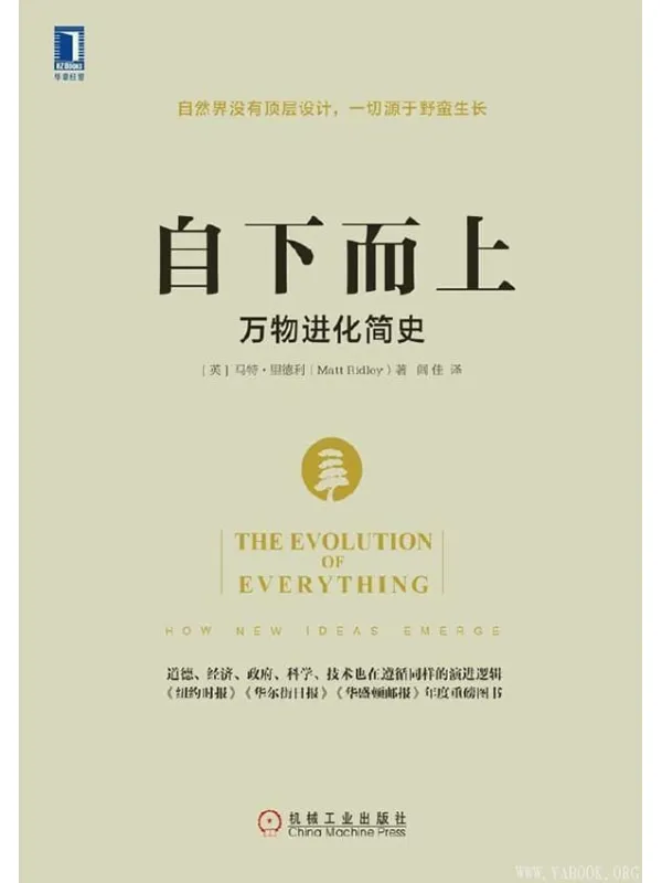 《自下而上：万物进化简史》马特·里德利.文字版电子书[PDF]