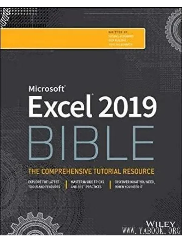 《Excel 2019 BIBLE》(英文原版) Michael Alexander,Richard Kusleika,John Walkenb【文字版_PDF电子书_下载】