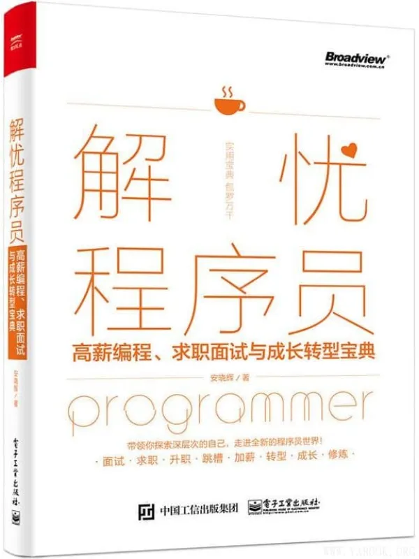 《解忧程序员：高薪编程、求职面试与成长转型宝典》安晓辉【文字版_PDF电子书_下载】