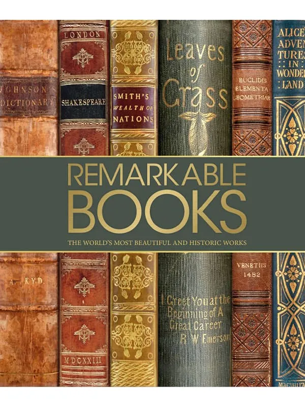 《名著：世界上最美丽的历史作品》原名《REMARKABLE BOOKS: A Celebration of the World’s Most Beautiful and Historic Works》DK【文字版_PDF电子书_下载】