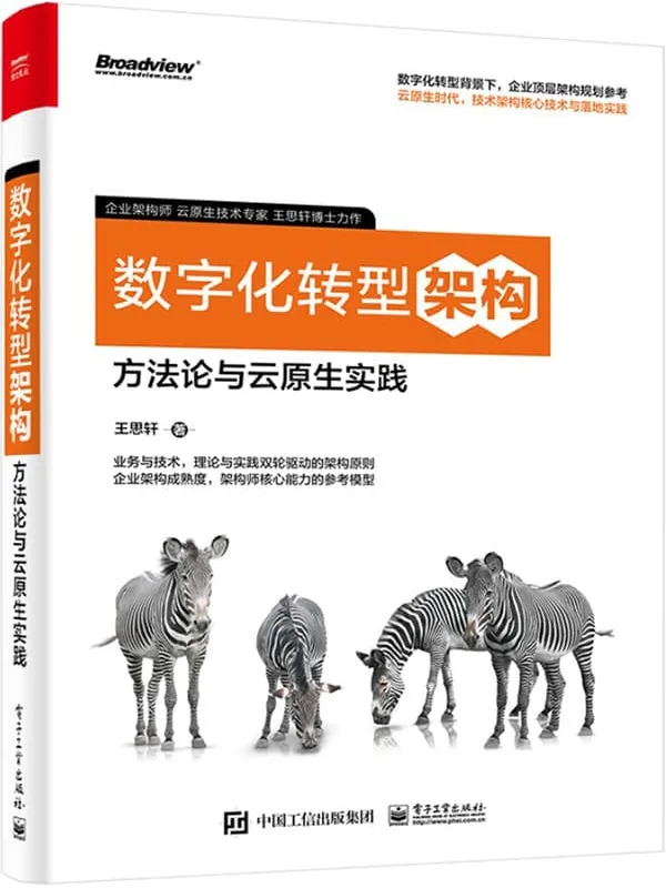 《数字化转型架构：方法论与云原生实践》王思轩【文字版_PDF电子书_下载】