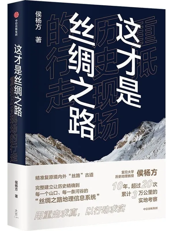 《这才是丝绸之路 ： 重抵历史现场的行走》（一本实地考察、精准复原汉唐时期丝绸之路经典路线的历史纪行作品。）侯杨方【文字版_PDF电子书_雅书】