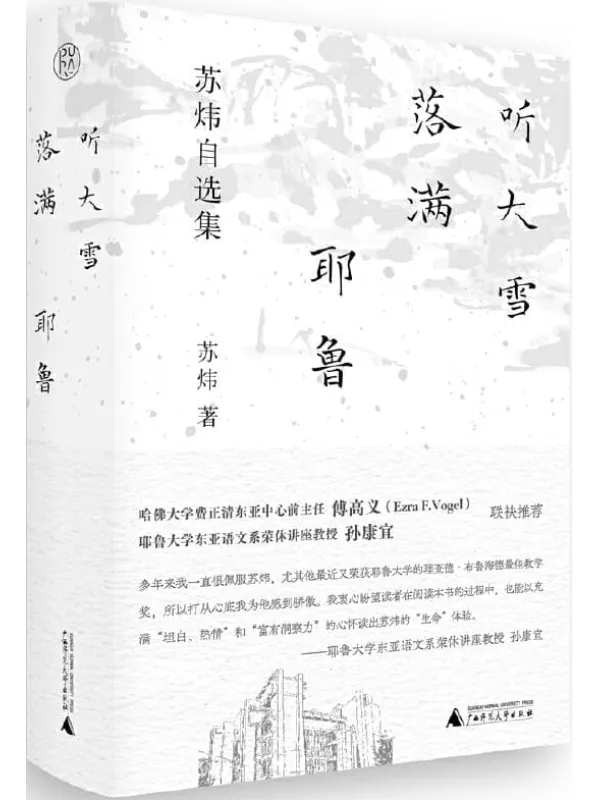 《纯粹向度 听大雪落满耶鲁——苏炜自选集》苏炜【文字版_PDF电子书_雅书】