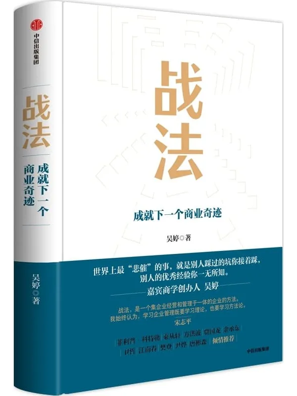 《战法：成就下一个商业奇迹》吴婷【文字版_PDF电子书_雅书】