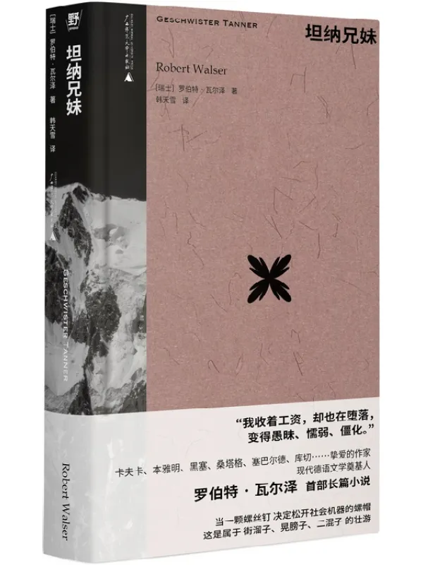 《坦纳兄妹》（罗伯特•瓦尔泽作品系列）罗伯特·瓦尔泽【文字版_PDF电子书_雅书】